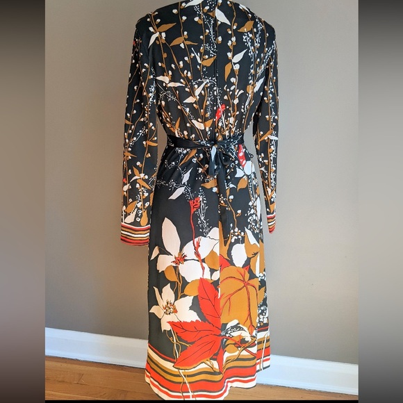 Vintage 1970s Lanvin Dress and Scarf Set - Picture 5 of 6